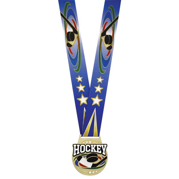 Hockey Medallion Prestige Series Large 3