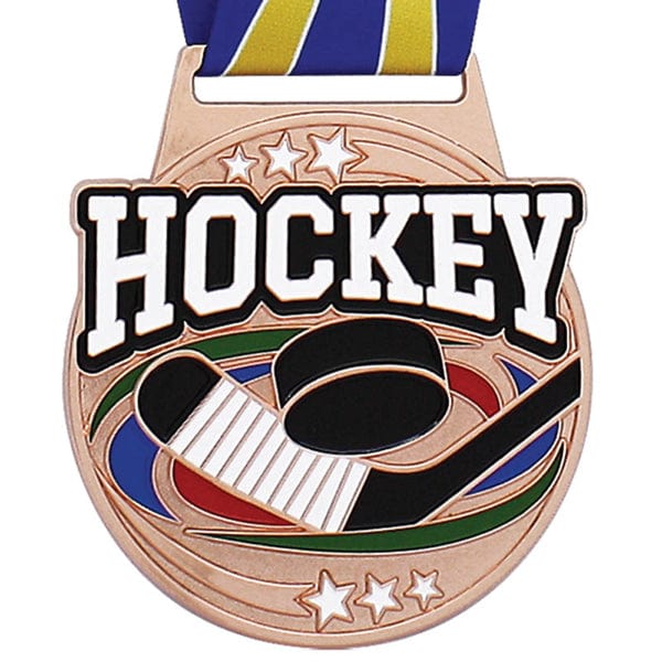 Hockey Medallion Prestige Series Large 3