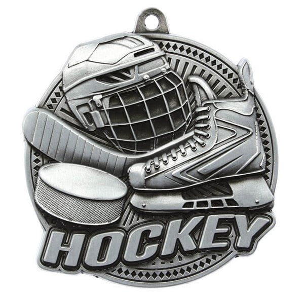 Hockey Medallion - Tempo Series - 2.25″ Diameter (A4121) Hockey Medallion Quest Awards - Medallion