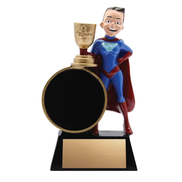 Logo Insert Trophy - Super Hero Female (A4147) Trophy Quest Awards - Trophy