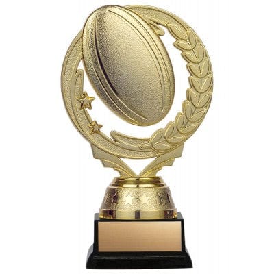 Rugby Trophy - Nexus Series- Antique Gold with Black Base (A3250) 6