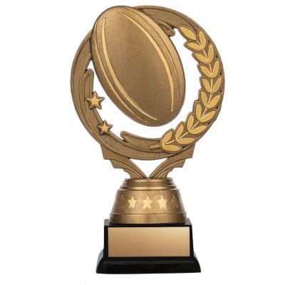 Rugby Trophy - Nexus Series with Black Base (A3250) Bronze Rugby Quest Awards - Trophy