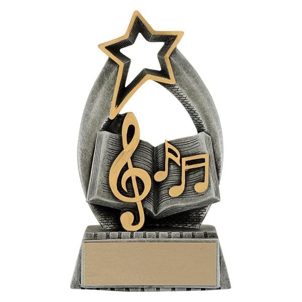 Academic Trophy - Music - Starlight - 2 Sizes (A3607) - Quest Awards