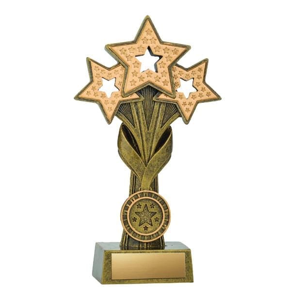 Achievement Trophy - Star Cascade - 2 Sizes (A3308) - Quest Awards