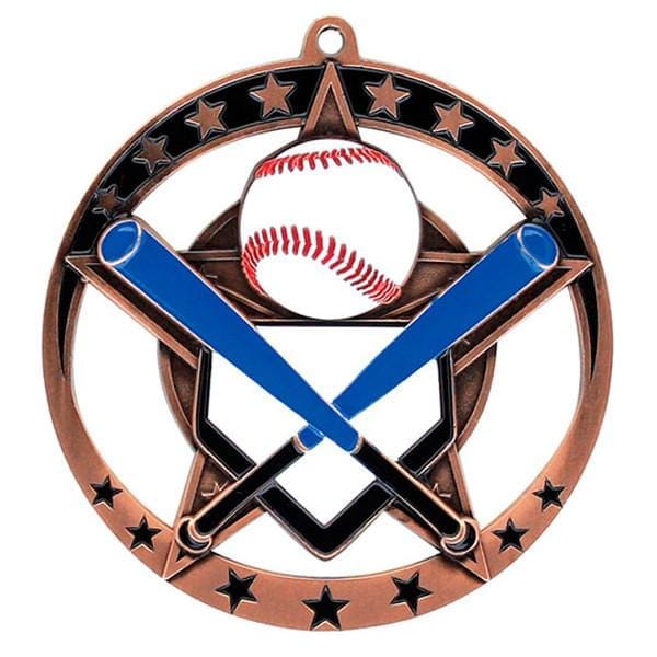 Baseball Medallion - Star Series 2 3/4