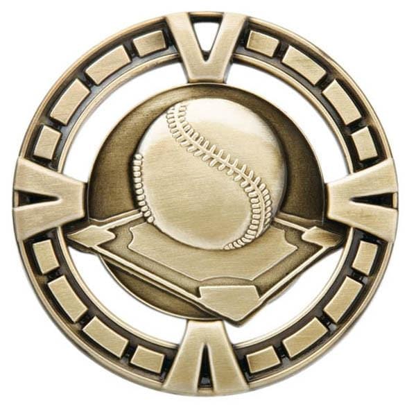 Baseball Medallion - Varsity Sports Medals - 2 1/2