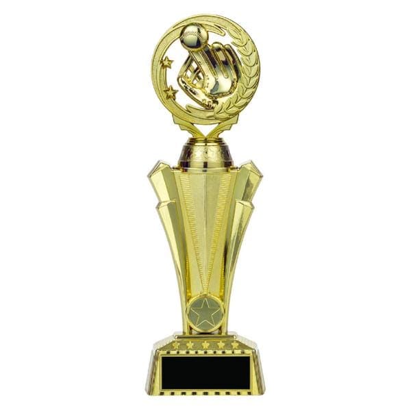 Baseball Trophy - Nexus Twister Bright Gold - 3 Sizes (A3241) - Quest Awards