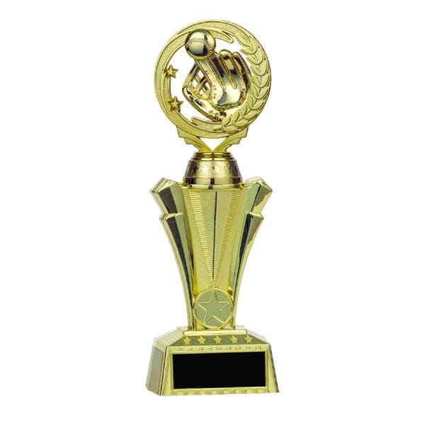 Baseball Trophy - Nexus Twister Bright Gold - 3 Sizes (A3241) - Quest Awards