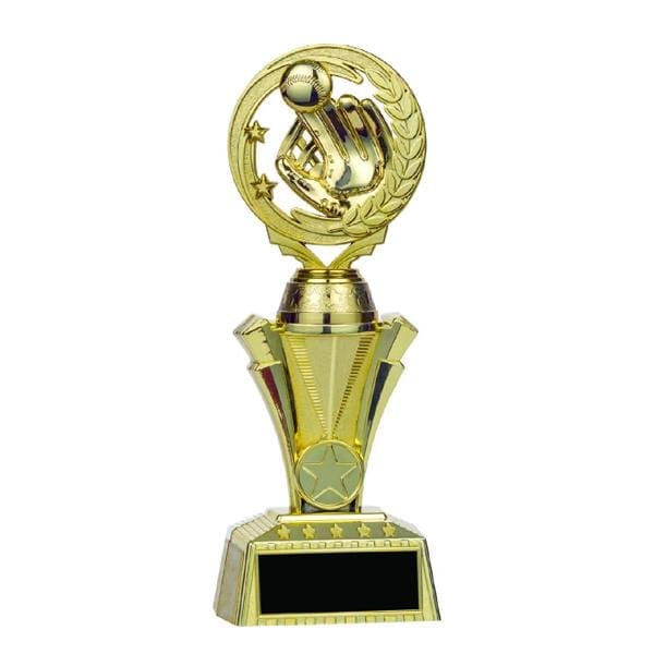 Baseball Trophy - Nexus Twister Bright Gold - 3 Sizes (A3241) - Quest Awards