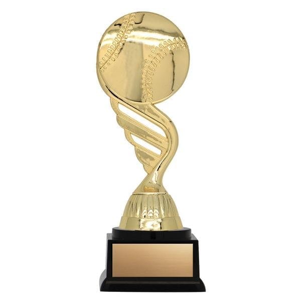 Baseball Trophy - Twister Series Baseball Wing (A3227) - Quest Awards