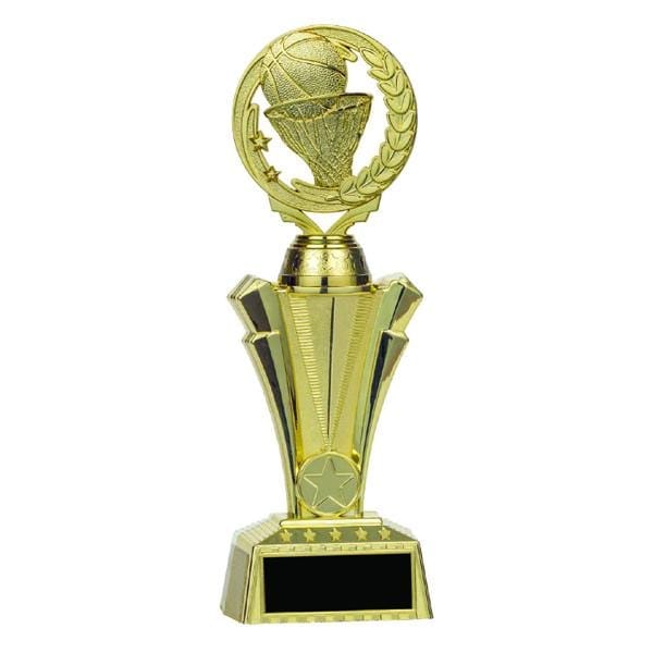 Basketball Trophy - Nexus Twister - Gold - 3 Sizes (A3243) - Quest Awards