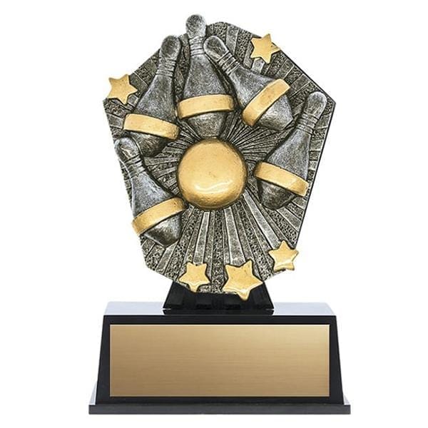 Bowling Trophy 5 Pin - Cosmos Mini (A3589) - Quest Awards