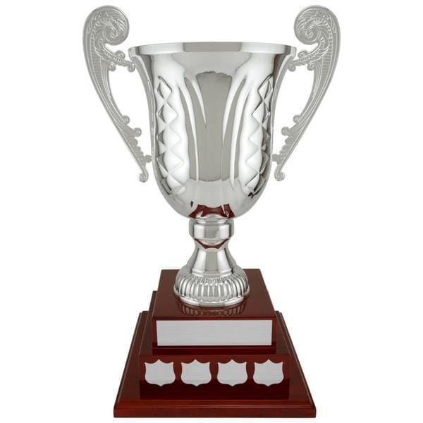 Cups - Mancini Cup - Silver 2 Tiered Base (A3464) - Quest Awards