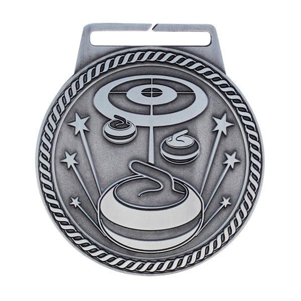 Curling Medal - Titan Series - Wide Ribbon - 3