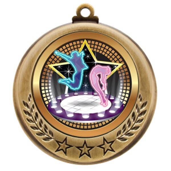 Dance Medallion - Spectrum Series - 2 3/4