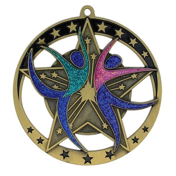 Dance Medallion - Star Series 2 3/4