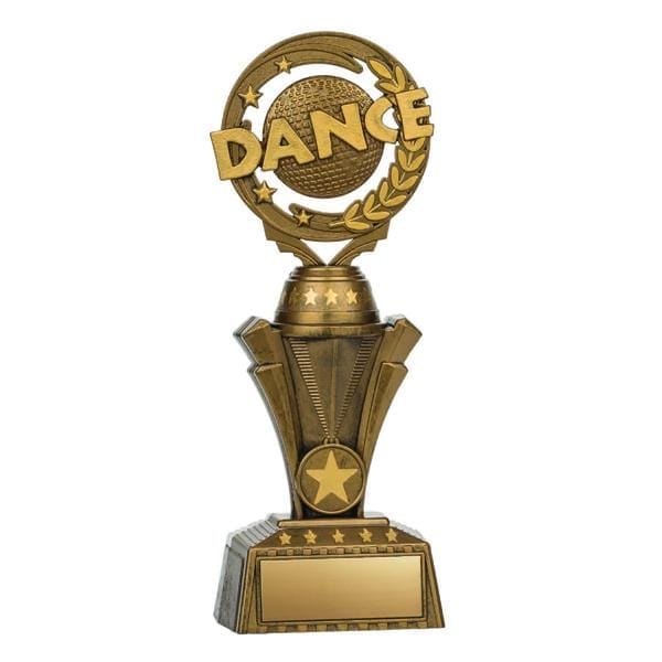 Dance Trophy - Nexus Twister - Antique Gold (A3246) - Quest Awards