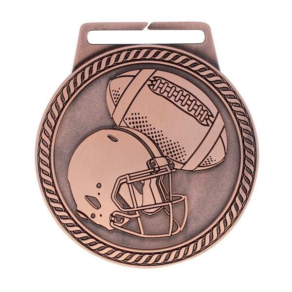 Football Medal - Titan Series - Wide Ribbon - 3