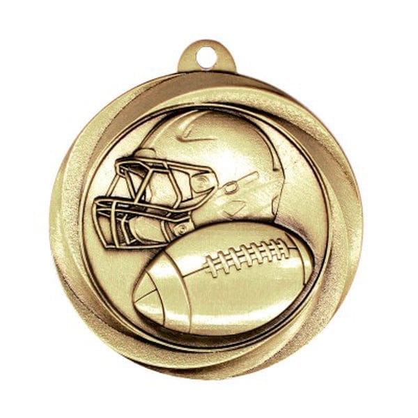 Football Medallion - Vortex Hockey - Gold 2