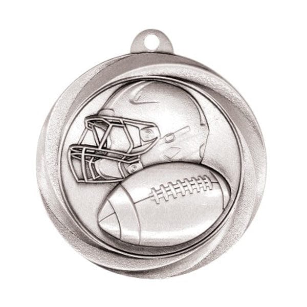 Football Medallion - Vortex Hockey - Silver 2