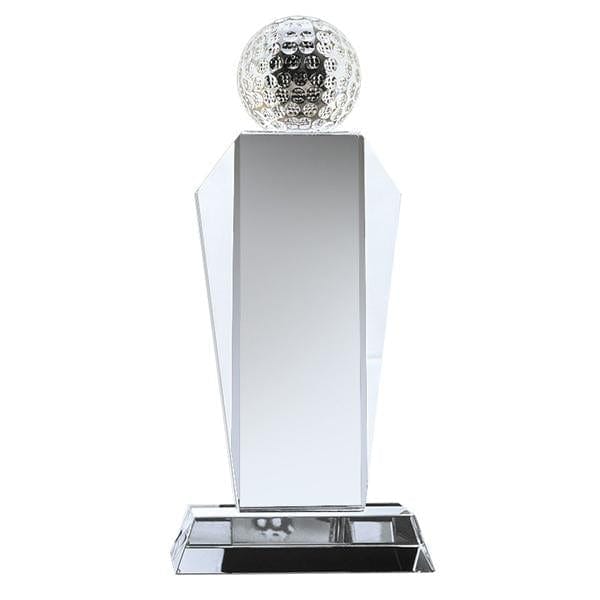 Golf Crystal Award Clear Base (A3506) - Quest Awards