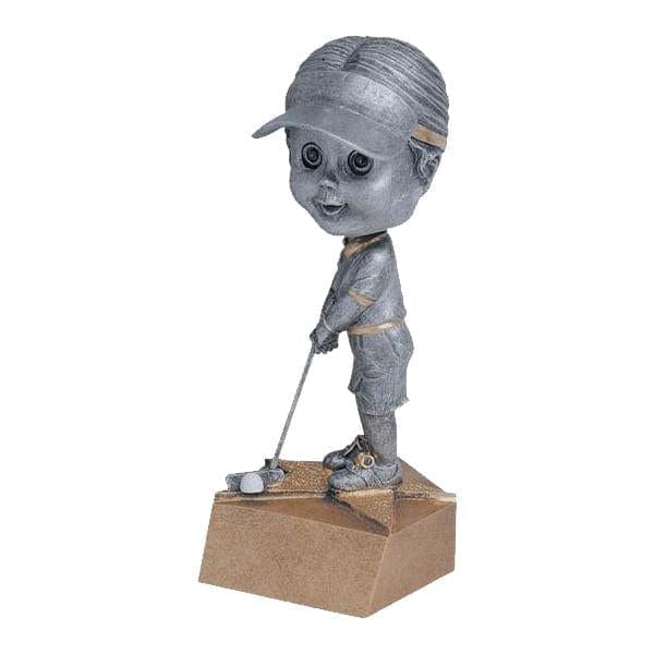 Golf Trophy - Bobble Head - Girls (A2586) - Quest Awards