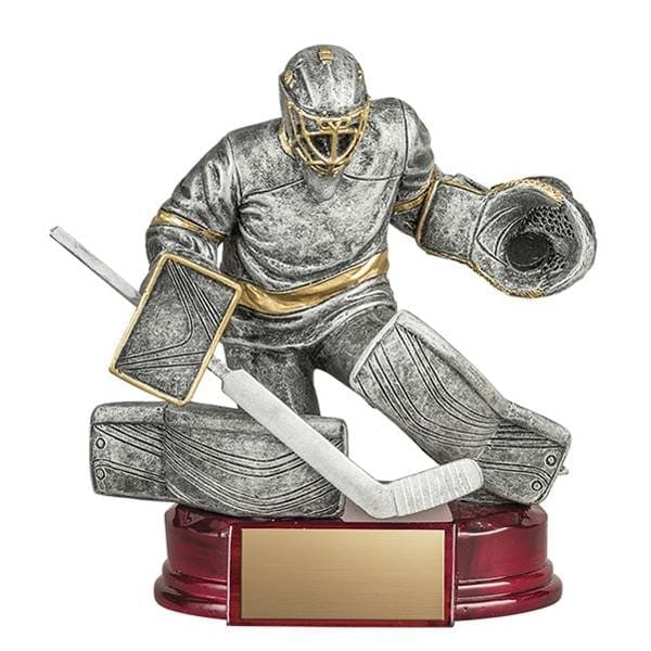 Hockey Trophy - Solid Resin Goalie (A3556) - Quest Awards