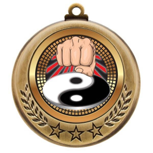 Martial Arts  Medallion - Spectrum Series - 2 3/4