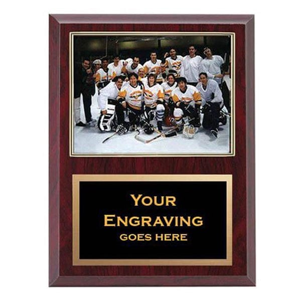 Photo Plaque - Gold Frame 9