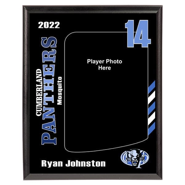 Plaque - Custom Player Full Colour Photo Plaque  (A5121) Plaque Quest Awards - Plaque