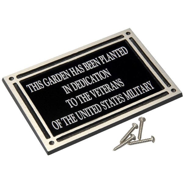 Plaques - Cast Aluminum Memorial Plaque - 4