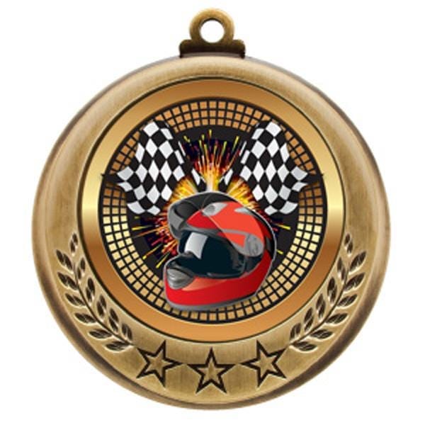 Racing Medallion - Spectrum Series - 2 3/4