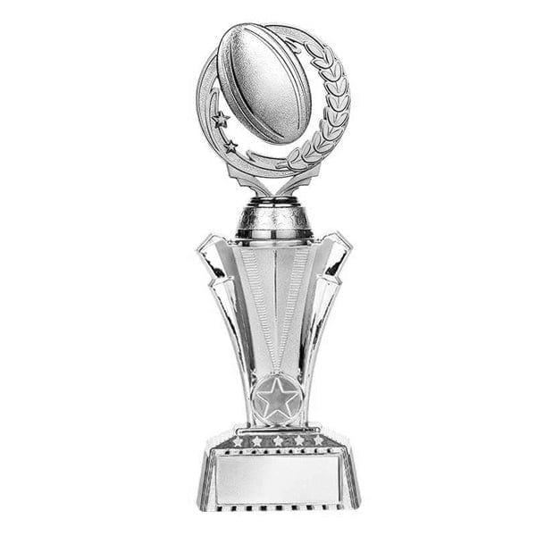 Rugby Trophy - Nexus Twister - Silver (A3275) - Quest Awards