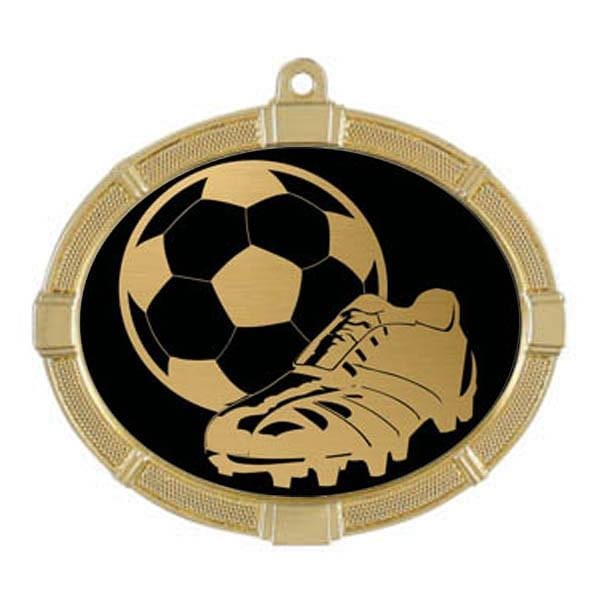 Soccer Medallion - Impact Series - 3 3/8