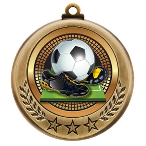 Soccer Medallion - Spectrum Series - 2 3/4