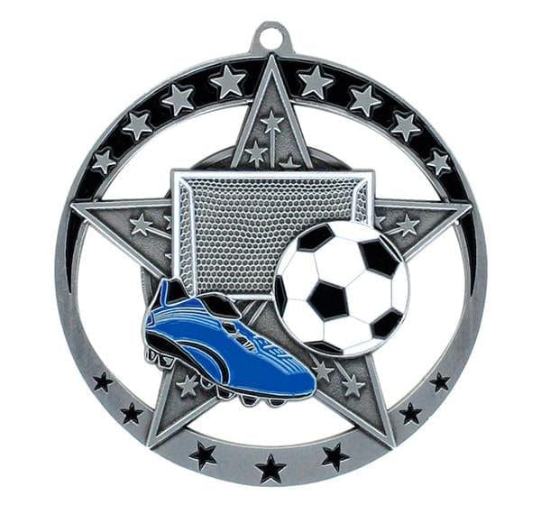 Soccer Medallion - Star Series 2 3/4