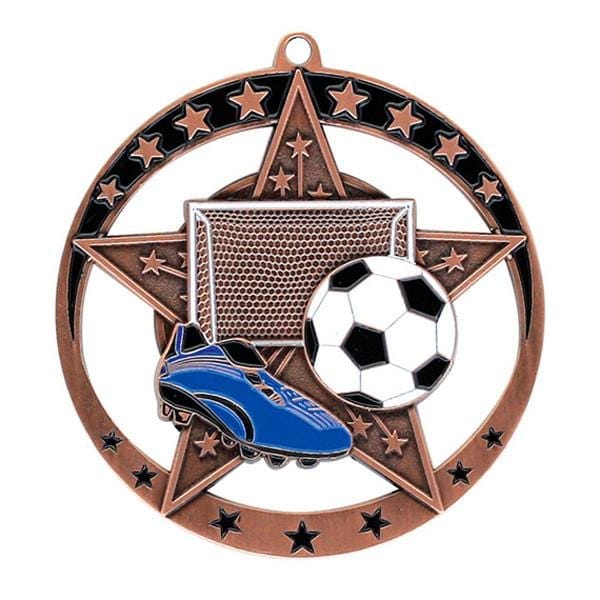 Soccer Medallion - Star Series 2 3/4