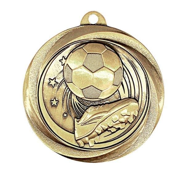 Soccer Medallion - Vortex Soccer - Gold 2