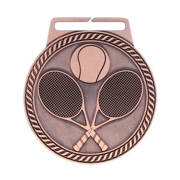 Tennis Medal - Titan Series - Wide Ribbon - 3