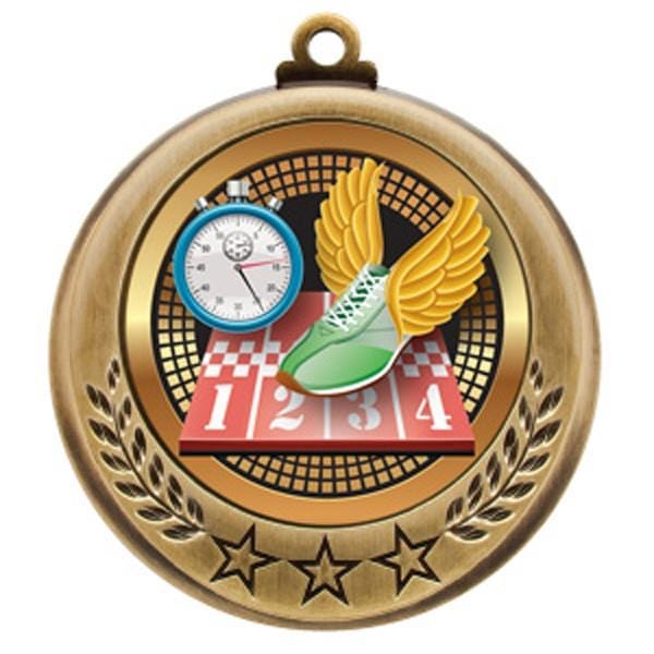 Track Medallion - Spectrum Series - 2 3/4